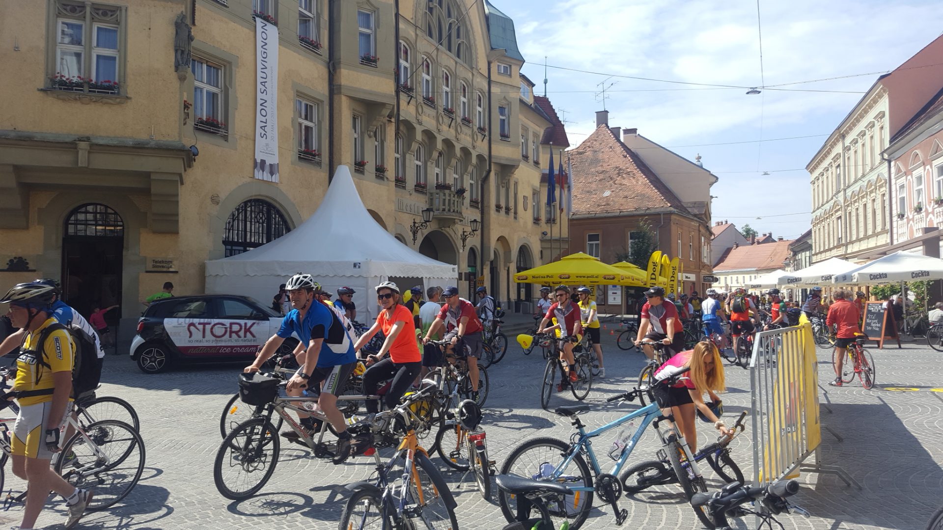 V najstarejšem slovenskem mestu se ponovno kolesari