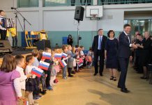 Predsednik Pahor na slovesnosti ob 210-letnici javnega šolstva na Hajdini