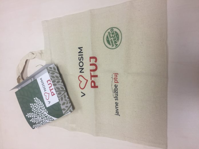 Nakupovalna vrečka za gospodinjstva MO Ptuj