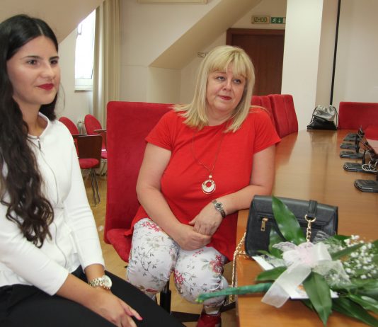 Naj dijakinji Mateji Topolovec čestital tudi videmski župan