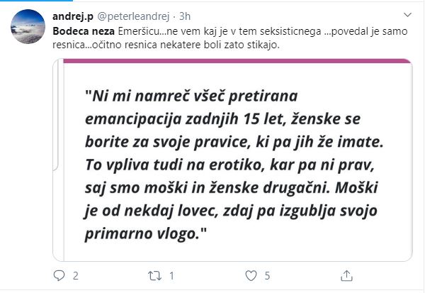 emeršič, bodeča neža