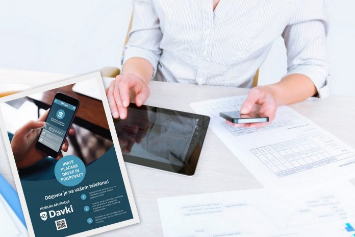 Izjavo pošljete preko eDavki