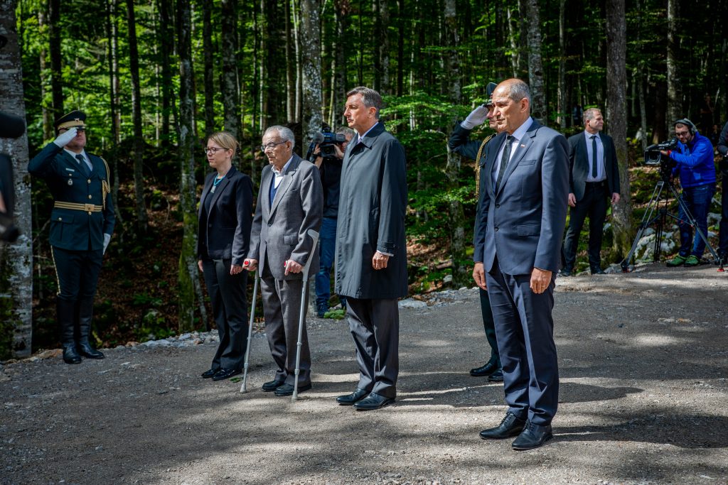 Predsednika na slovesnosti