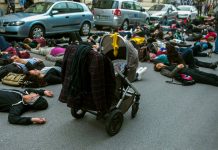 Protesti pred ministrstvom za kulturo