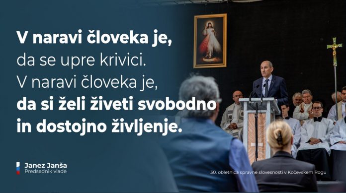 Slovesnost v Kočevskem Rogu