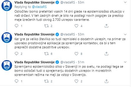 Uvedba morebitne aplikacije za sledenje