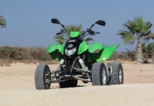 Nesreča s štirikolesnikom.