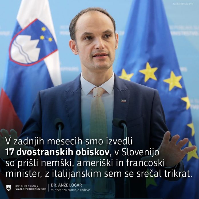 Minister Logar o mednarodnem sodelovanju
