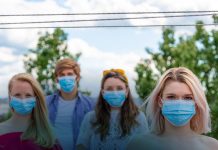 Nadzor nad obvezno rabo mask