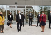 Minister Zvone Černač v Halozah