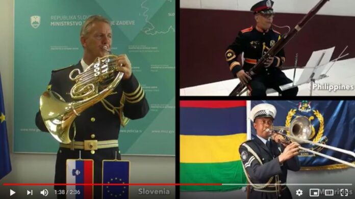 Slovenska policija proti koronavirusu