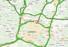 Prometna na severni ljubljanski obvoznici