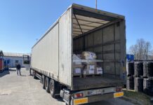 V tem tednu odpeljali več kot 30.000 kilogramov materialne pomoči za Ukrajino