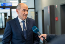 Predsednik vlade Janez Janša podal izjavo za Planet TV