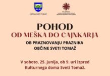 POHOD OD MEŠKA DO CAJNKARJA