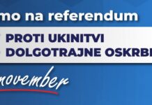 PROTI ukinitvi dolgotrajne oskrbe