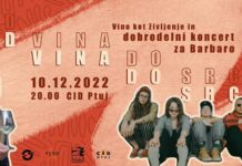 Od vina do srca: vino kot življenje in dobrodelni koncert za Barbaro