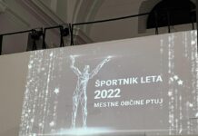 Športnik leta 2022 Mestne Občine Ptuj