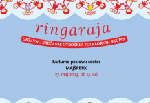Državno srečanje otroških folklornih skupin Ringaraja 2023 v Majšperku