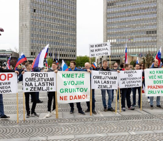 Kmetijske organizacije napovedujejo vseslovenski protest, če se zahteve ne uresničijo do sredine marca
