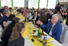 Veliko druženje članov SDS na Ptuju z evropskimi kandidati in izražanjem podpore za prihajajoče volitve