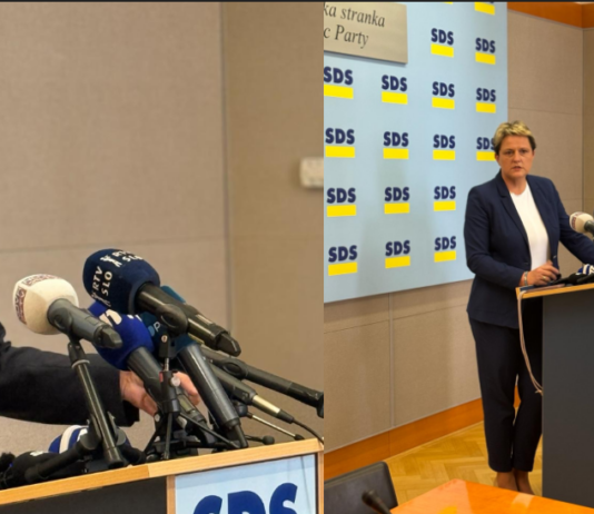 Diktatura pred našimi vrati: opozorila SDS na protipravne prakse v državnem zboru