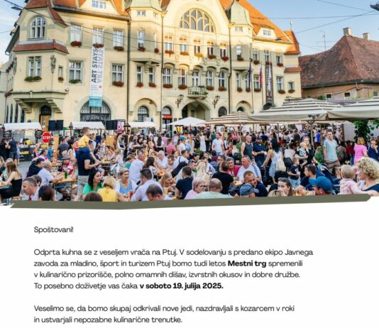 Okusi poletja na Ptuju: Odprta kuhna se vrača z deseto edicijo