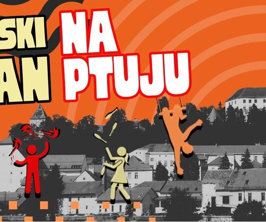 Žonglerski dan na Ptuju oživlja staro mestno jedro z ritmom cirkusa