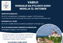 Romanje KrF SDS na Ptujsko Goro 12. oktobra: zbor ob 8.00, maša ob 10.00, sprehod ob 13.00