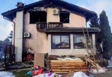 Tragedija v Dražencih pri Ptuju: v požaru umrl otrok, drugi se bori za življenje