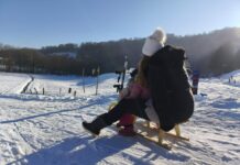 Zimske radosti v Majšperku: Sankališča oživela