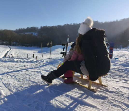 Zimske radosti v Majšperku: Sankališča oživela