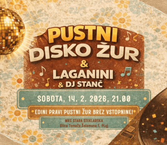 Pustni disko žur: Laganini & DJ Stanč