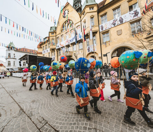 14. otroška povorka v okviru Kurentovanja pritegnila več kot tisoč otrok