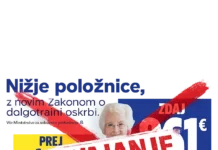 Oglas o “nižjih položnicah” zavaja: najprej so uvedli nov prispevek, potem pa prodajajo “prihranke”