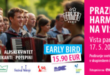 Poziv harmonikarjem za rekordno skupno igranje »Na Golici« maja v Velenju