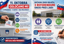 Referendumska nedelja 11. oktobra: volivci bodo odločali o štirih zelo različnih vprašanjih