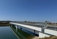 Most med Markovci in Novo vasjo uradno odprt: varnejša povezava je končno v uporabi