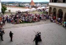 Ptuj se je za en dan znova potopil v srednji vek: 24. Grajske igre oživile zgodovino mesta