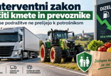 Interventni zakon za kmete in prevoznike: država želi ustaviti prenos dragih goriv v cene hrane in prevoza