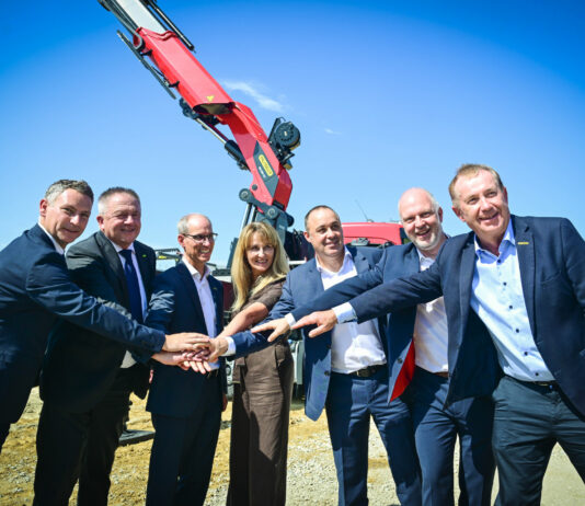 70-milijonska investicija v Ormožu postaja resničnost: PALFINGER začel gradnjo novega proizvodnega velikana