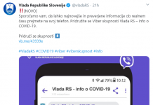 Vlada preko aplikacije Viber.